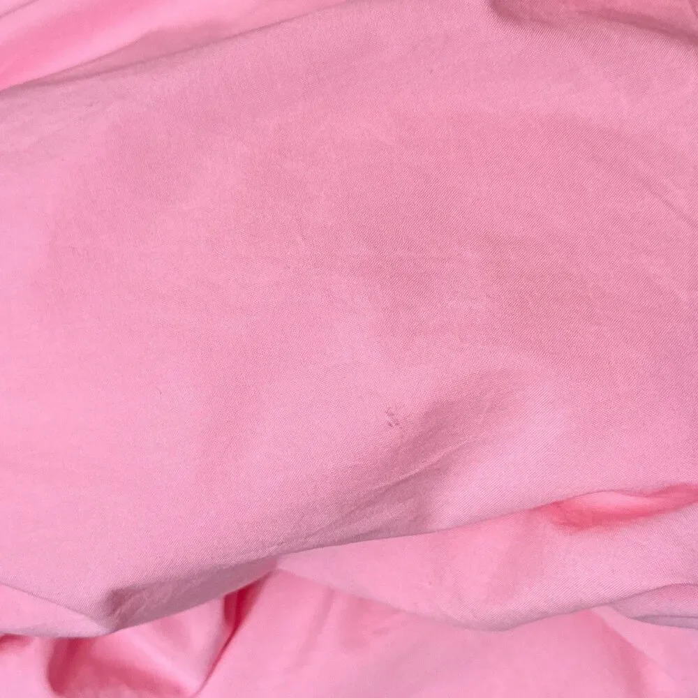NWT Poet Dress Ode Pink Puff Sleeve Midi Nursing L - Picture 8 of 11